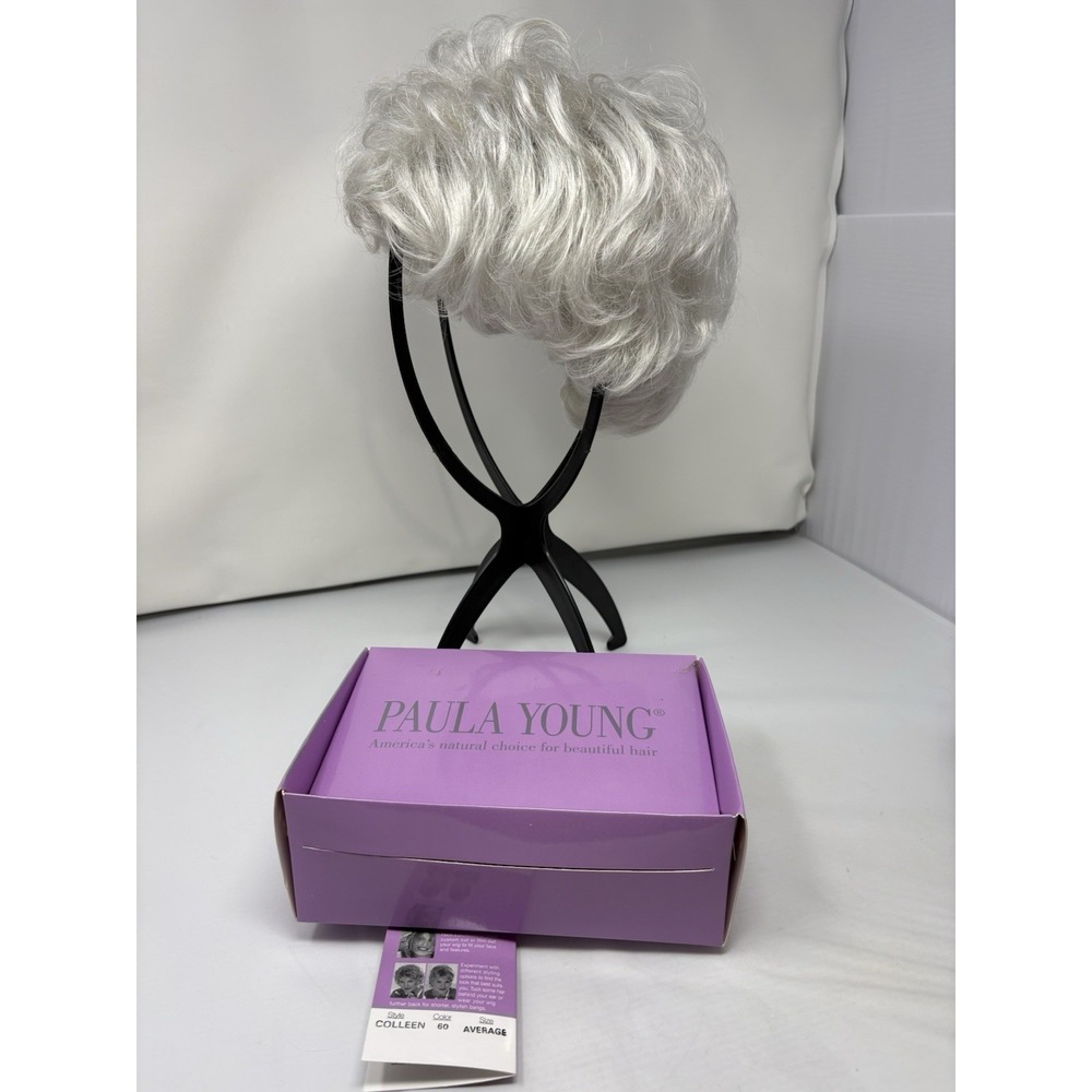 Paula Young Color #60 Average Silver Gray Wig